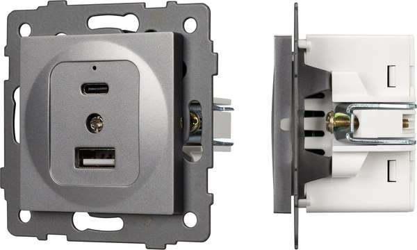 Розетка Arlight SCT-MUAC-PL-GR-V / 049840