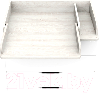 Комод пеленальный Атон Сириус-2 Wood 804 ПВХ