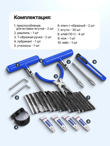 Ремкомплект для шин RockForce RF-STK-36