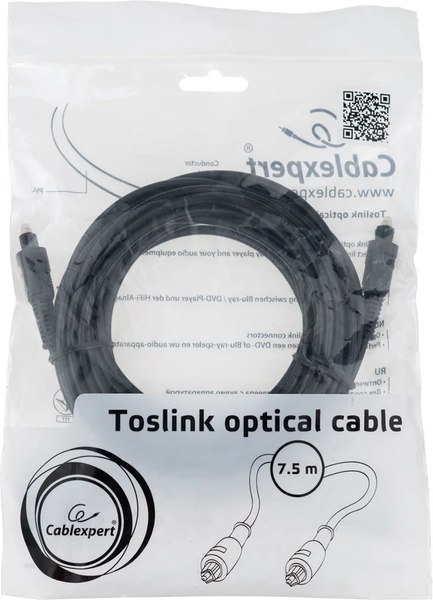 Кабель Cablexpert CC-OPT-7.5M-N