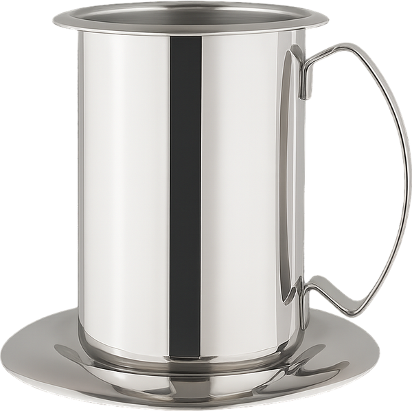 Молочник Zepter С блюдцем LS-110-CRS - фото