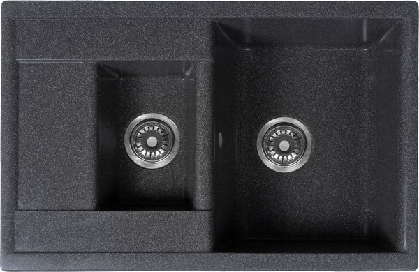 Мойка кухонная Sim Gran S-16 760x510мм / 118 156 - фото