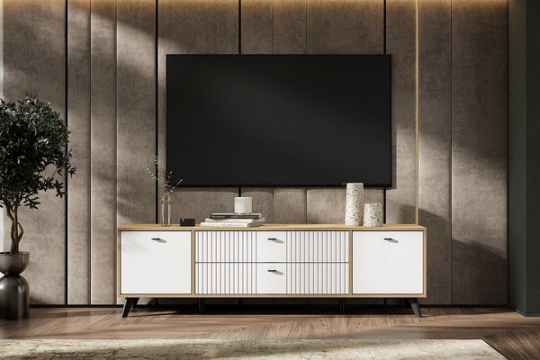 Тумба Arvento Милан К для телевидеоаппаратуры с ящиками