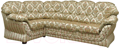 Диван угловой Домовой Романтика-1 4Mst 7 (Damask 105/Damask Ry 106) - фото