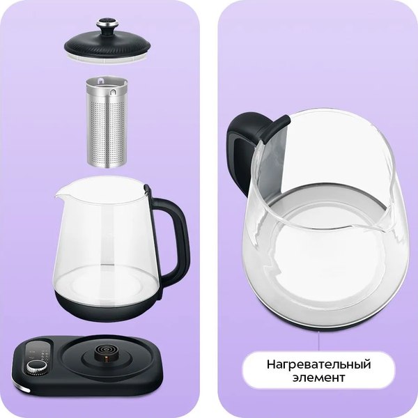 Электрочайник Kitfort КТ-6756