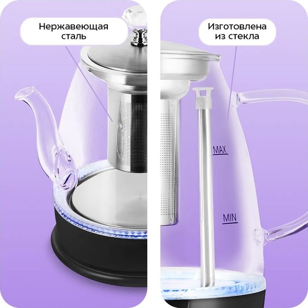 Электрочайник Kitfort КТ-6795