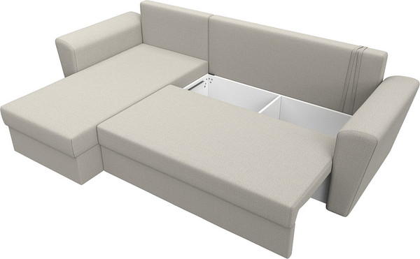 Диван угловой Лига Диванов Амстердам Лайт левый / 121167L