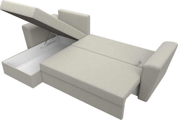 Диван угловой Лига Диванов Амстердам Лайт левый / 121167L