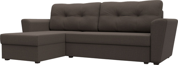 Диван угловой Лига Диванов Амстердам Лайт левый / 121168L - фото