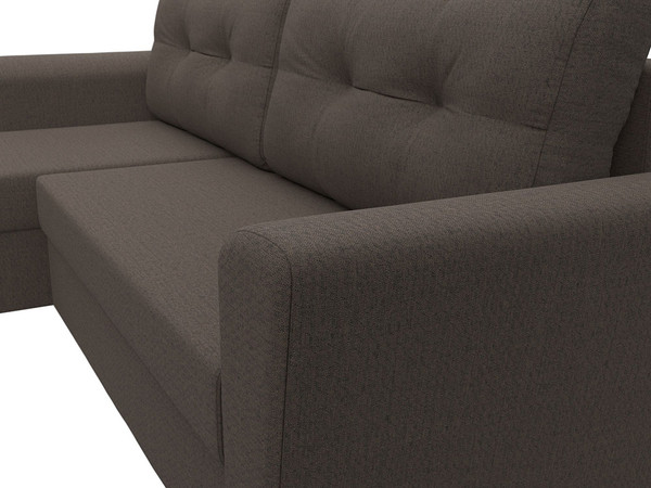 Диван угловой Лига Диванов Амстердам Лайт левый / 121168L