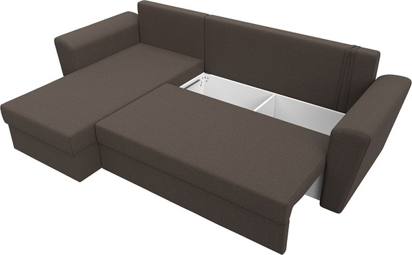 Диван угловой Лига Диванов Амстердам Лайт левый / 121168L