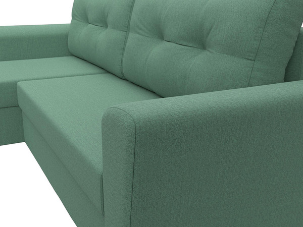 Диван угловой Лига Диванов Амстердам Лайт левый / 121171L