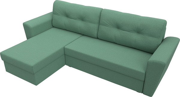 Диван угловой Лига Диванов Амстердам Лайт левый / 121171L