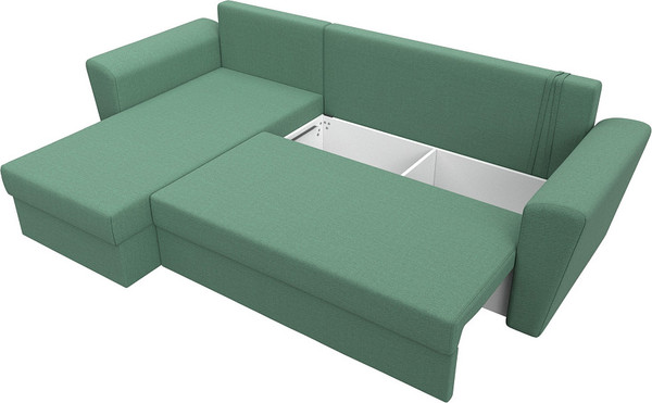 Диван угловой Лига Диванов Амстердам Лайт левый / 121171L