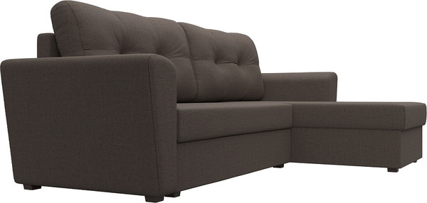 Диван угловой Лига Диванов Амстердам Лайт правый / 121168