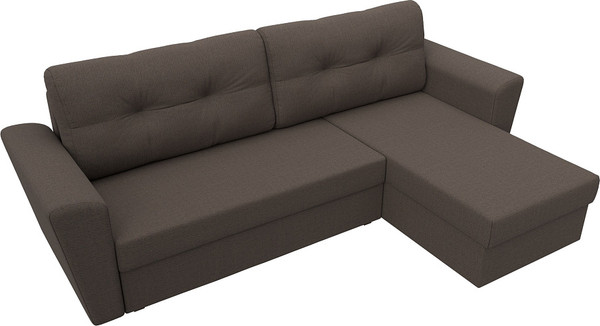 Диван угловой Лига Диванов Амстердам Лайт правый / 121168