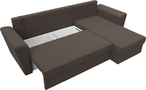 Диван угловой Лига Диванов Амстердам Лайт правый / 121168