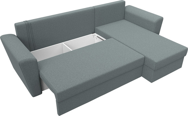 Диван угловой Лига Диванов Амстердам Лайт правый / 121169