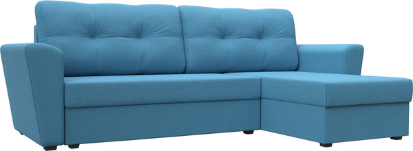 Диван угловой Лига Диванов Амстердам Лайт правый / 121170 - фото