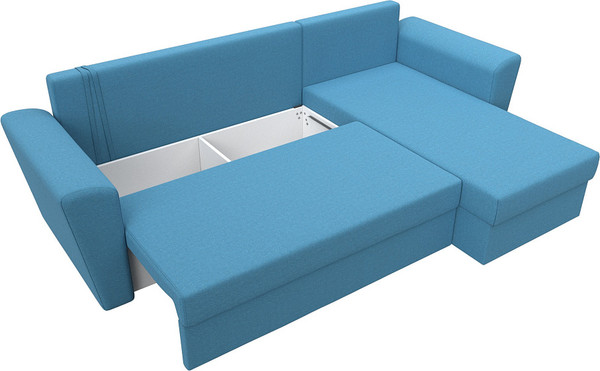 Диван угловой Лига Диванов Амстердам Лайт правый / 121170