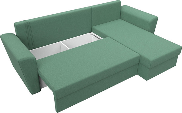 Диван угловой Лига Диванов Амстердам Лайт правый / 121171