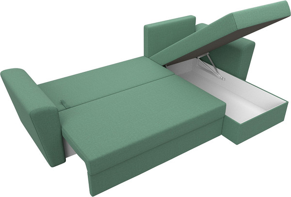 Диван угловой Лига Диванов Амстердам Лайт правый / 121171