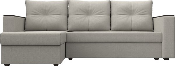 Диван угловой Лига Диванов Атланта без стола левый / 126164L