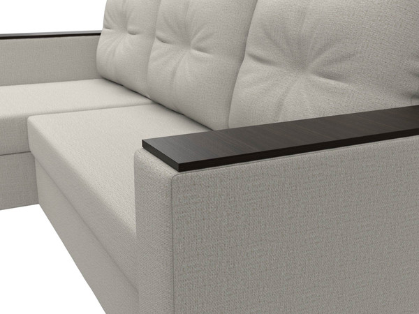 Диван угловой Лига Диванов Атланта без стола левый / 126164L