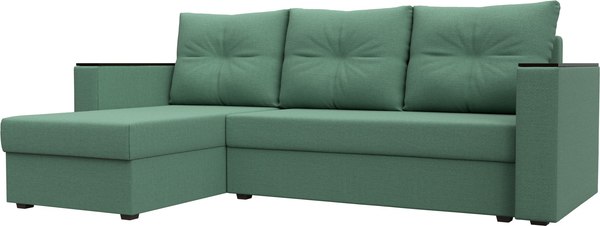 Диван угловой Лига Диванов Атланта без стола левый / 126165L - фото