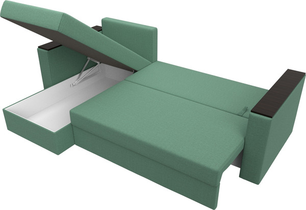 Диван угловой Лига Диванов Атланта без стола левый / 126165L