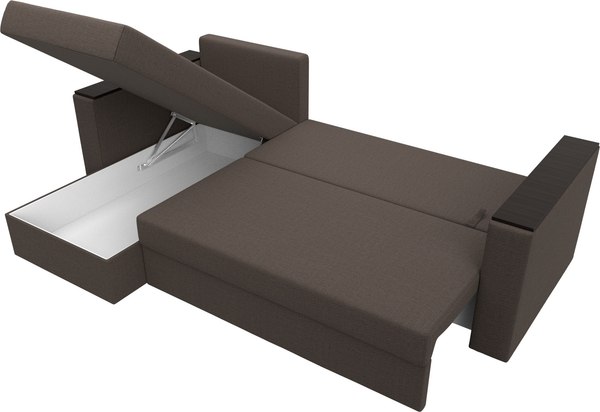 Диван угловой Лига Диванов Атланта без стола левый / 126166L