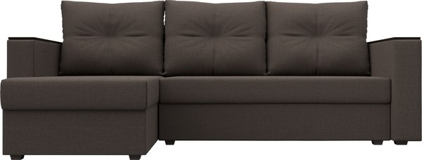 Диван угловой Лига Диванов Атланта без стола левый / 126166L