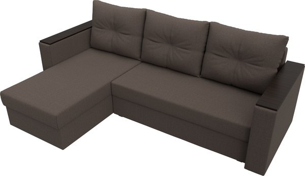 Диван угловой Лига Диванов Атланта без стола левый / 126166L