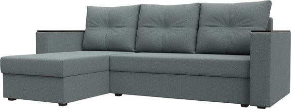 Диван угловой Лига Диванов Атланта без стола левый / 126167L - фото