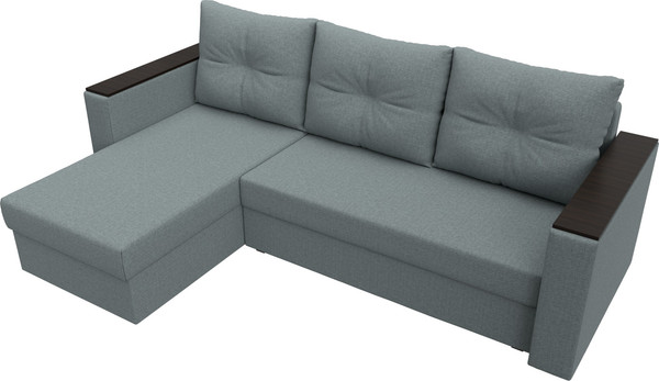 Диван угловой Лига Диванов Атланта без стола левый / 126167L