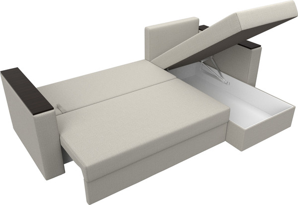 Диван угловой Лига Диванов Атланта без стола правый / 126164