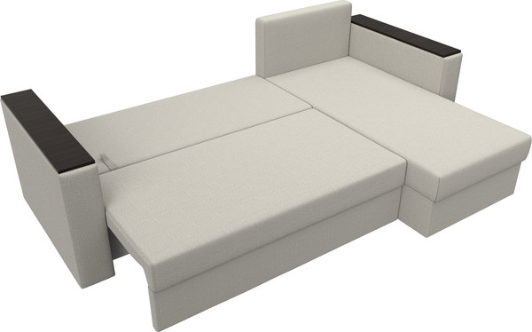 Диван угловой Лига Диванов Атланта без стола правый / 126164