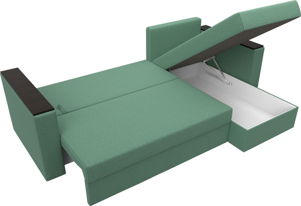 Диван угловой Лига Диванов Атланта без стола правый / 126165