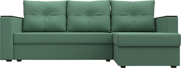 Диван угловой Лига Диванов Атланта без стола правый / 126165