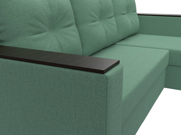 Диван угловой Лига Диванов Атланта без стола правый / 126165