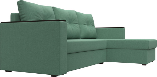 Диван угловой Лига Диванов Атланта без стола правый / 126165