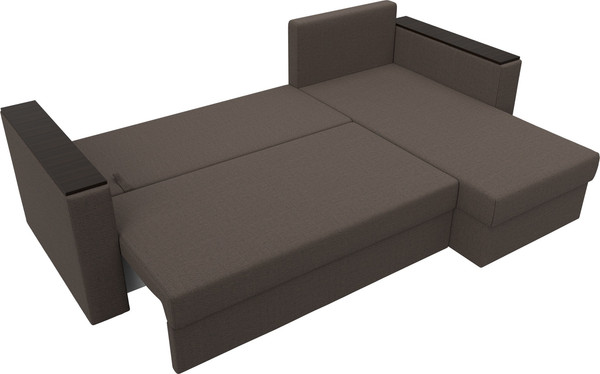 Диван угловой Лига Диванов Атланта без стола правый / 126166