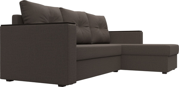 Диван угловой Лига Диванов Атланта без стола правый / 126166