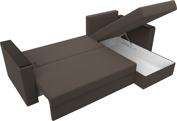 Диван угловой Лига Диванов Атланта без стола правый / 126166