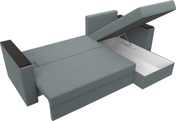 Диван угловой Лига Диванов Атланта без стола правый / 126167