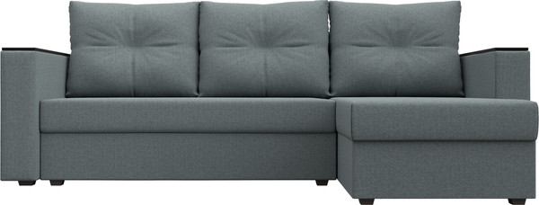 Диван угловой Лига Диванов Атланта без стола правый / 126167