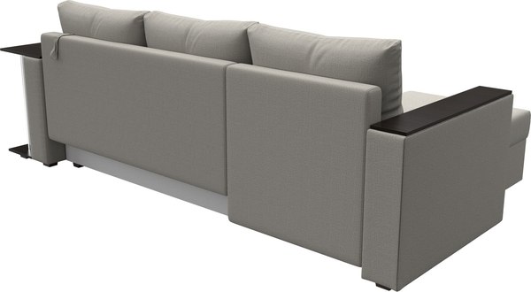 Диван угловой Лига Диванов Атланта со столом левый / 121162L