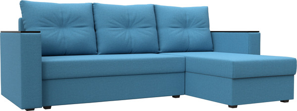 Диван угловой Лига Диванов Атланта без стола правый / 126168 - фото