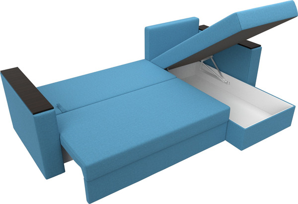 Диван угловой Лига Диванов Атланта без стола правый / 126168