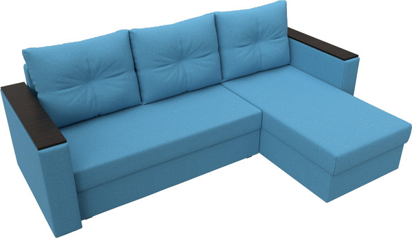 Диван угловой Лига Диванов Атланта без стола правый / 126168